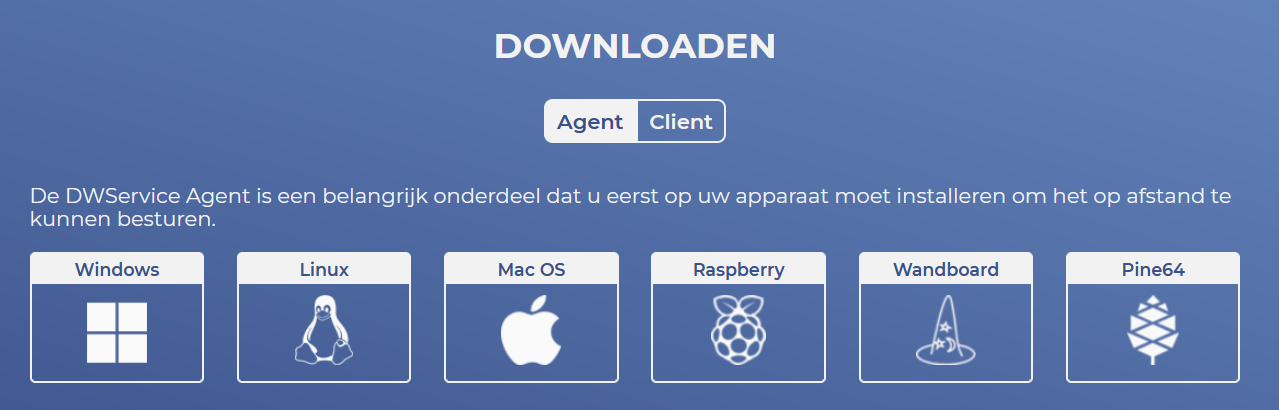 DWS Agent downloaden